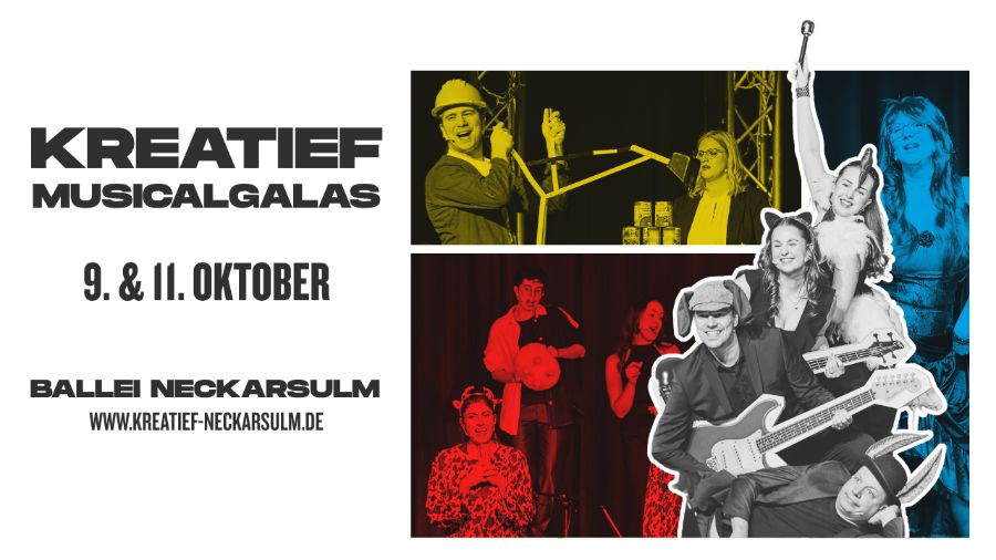 Kreatief-Musicalgala 2026 - Neue, alte Hits!